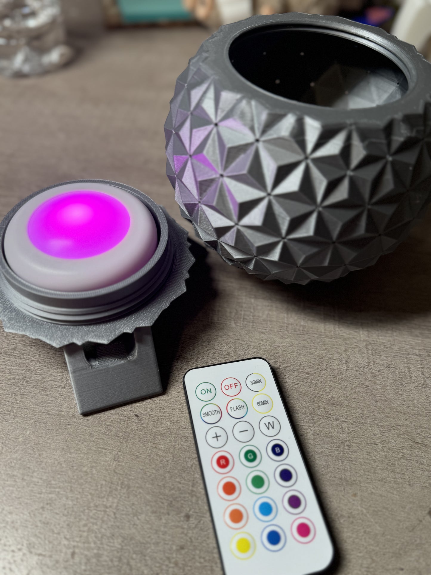 Epcot Spaceship Earth Light with Remote Control