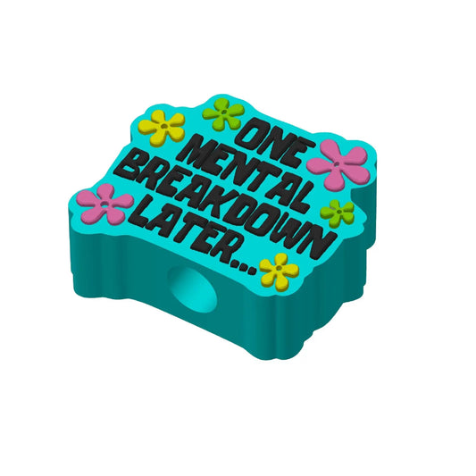 One Breakdown Later Straw Topper