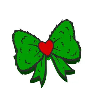 Grouch Bow Straw Topper