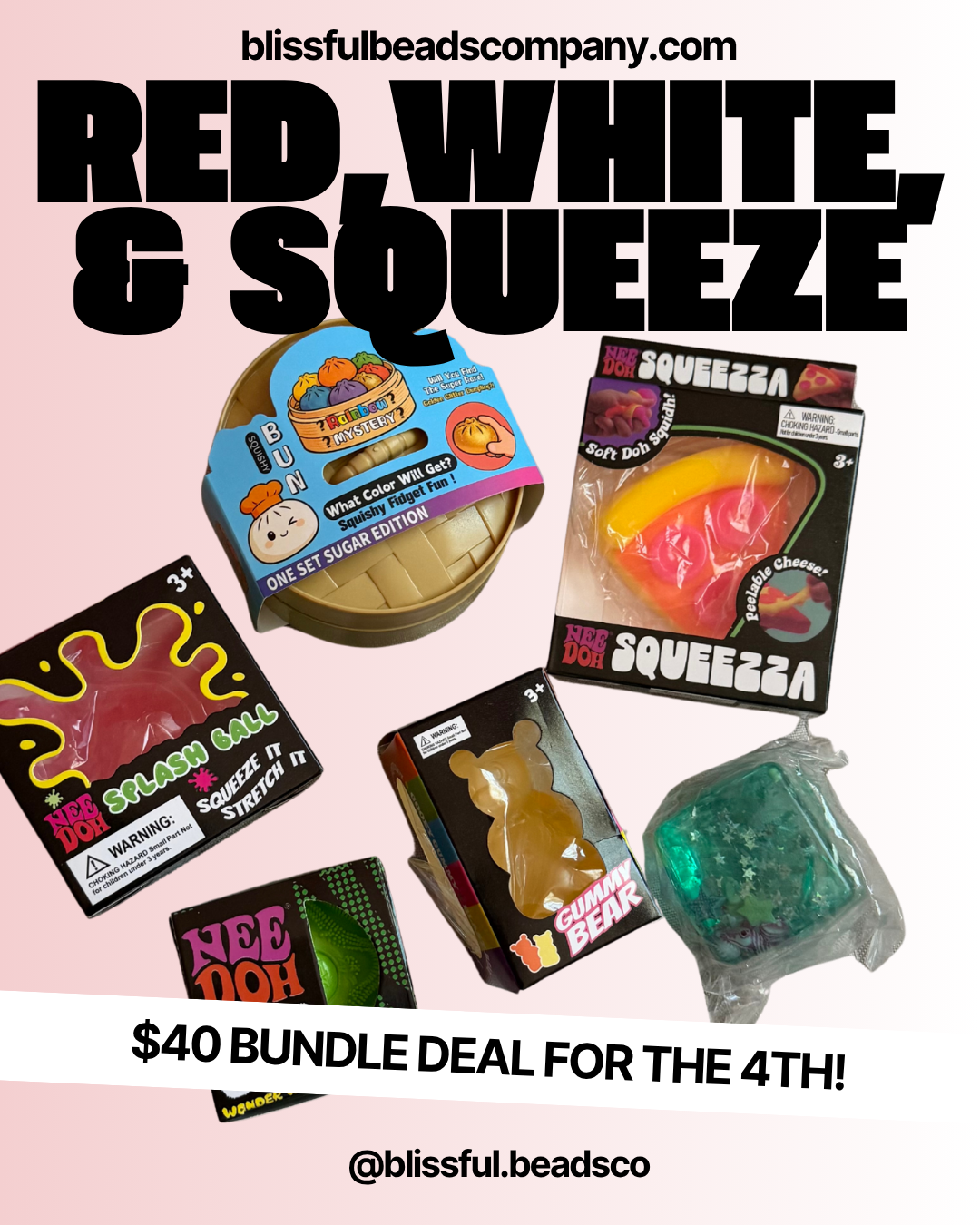 4th of July "Red, White, & Squeeze" Bundle