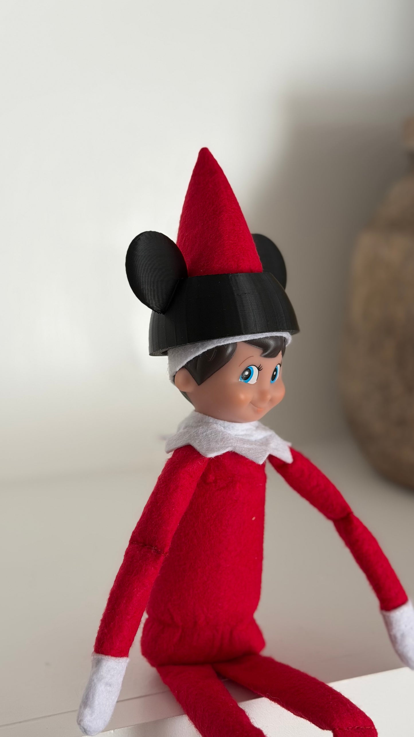 Mouse Ears Hat Accessory for Elf on the Shelf