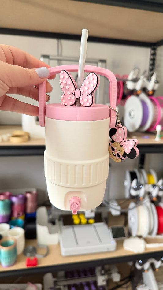 Girl Mouse Can Cooler Set