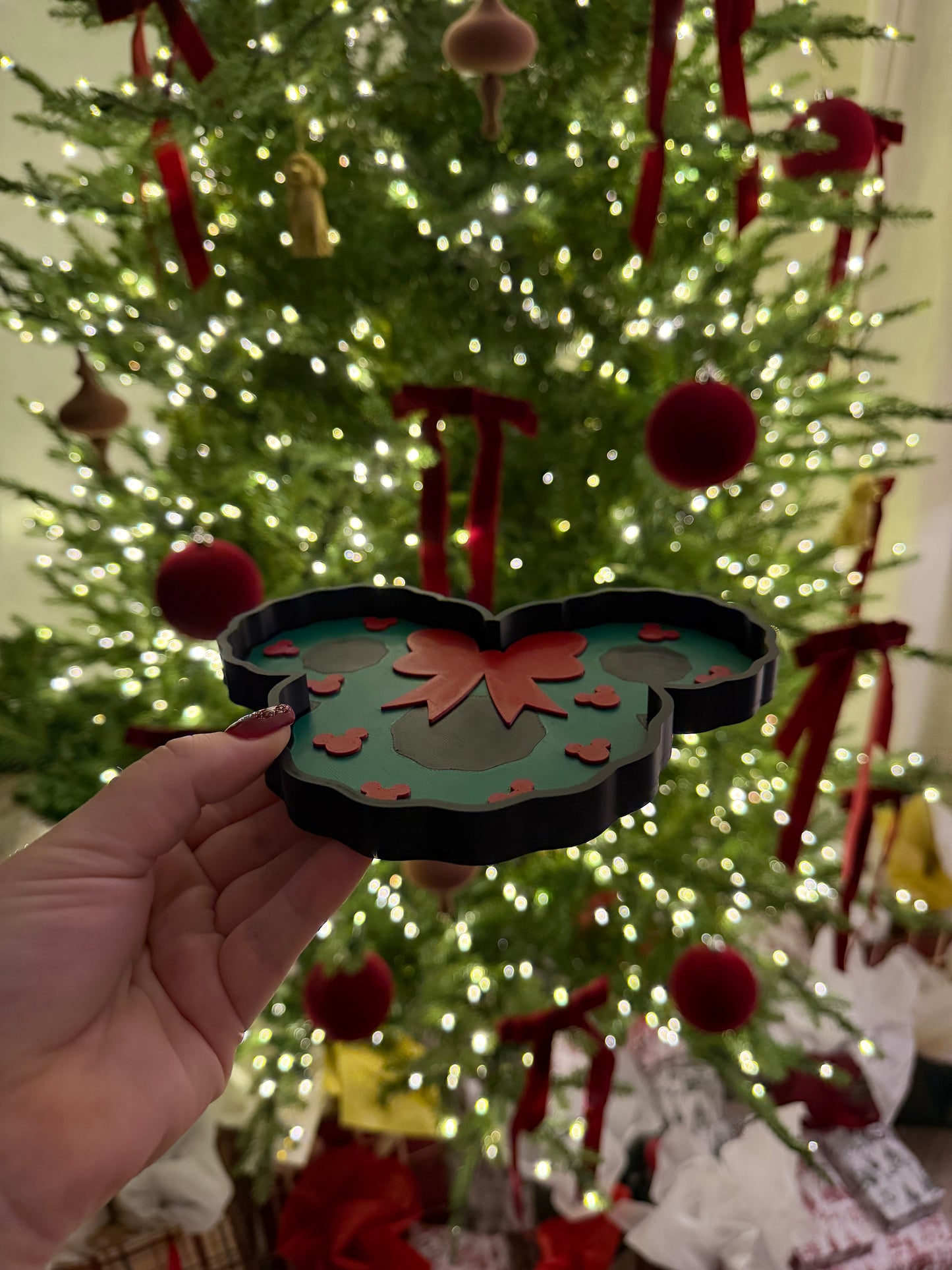 Mickey Wreath Trinket Tray