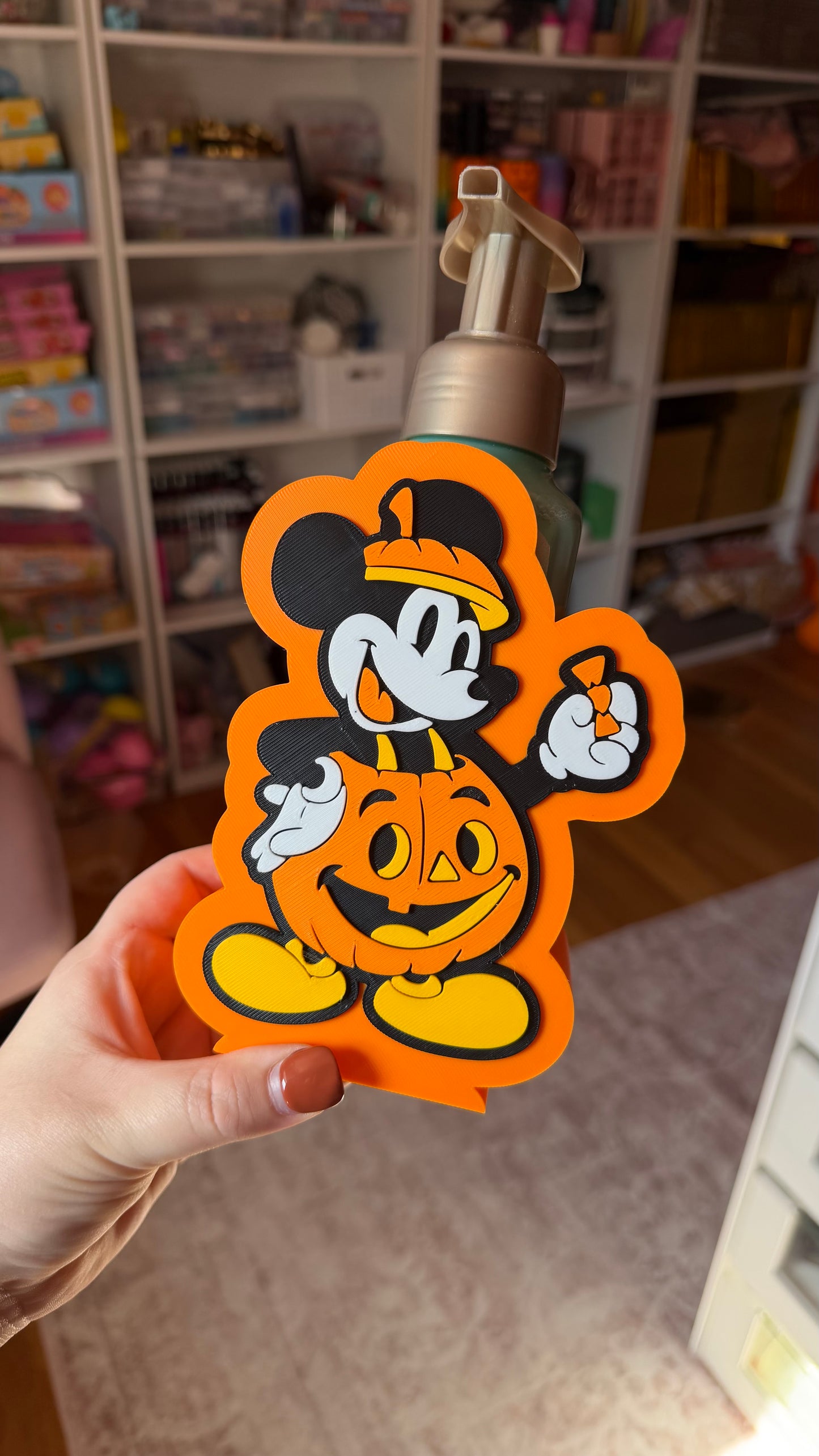 Vintage Spooky Mickey Soap Holder