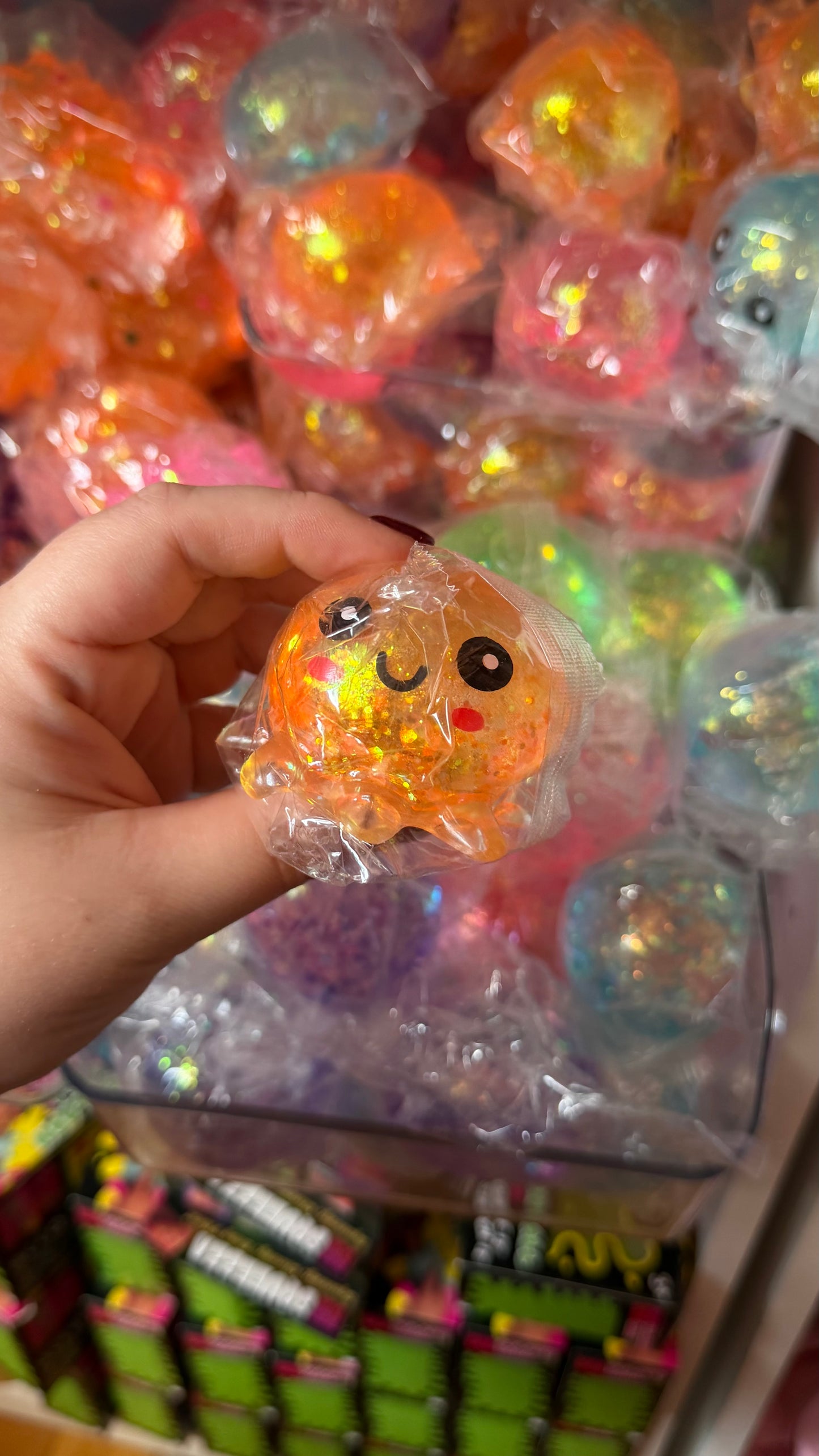 Glitter Octopus Squishy
