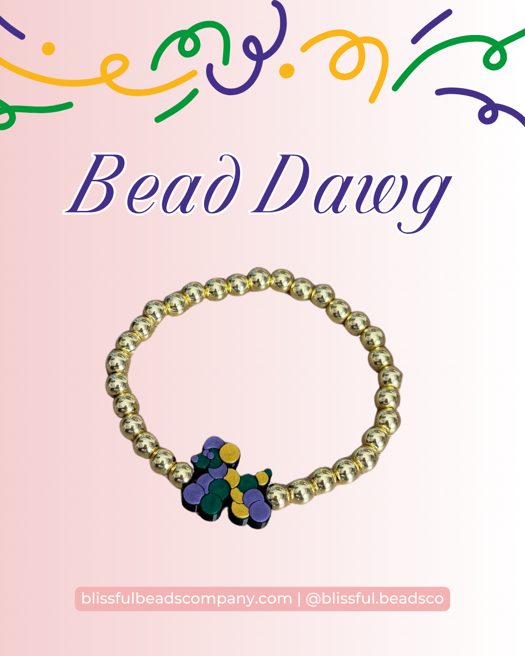 Mardi Gras Bracelet Collection