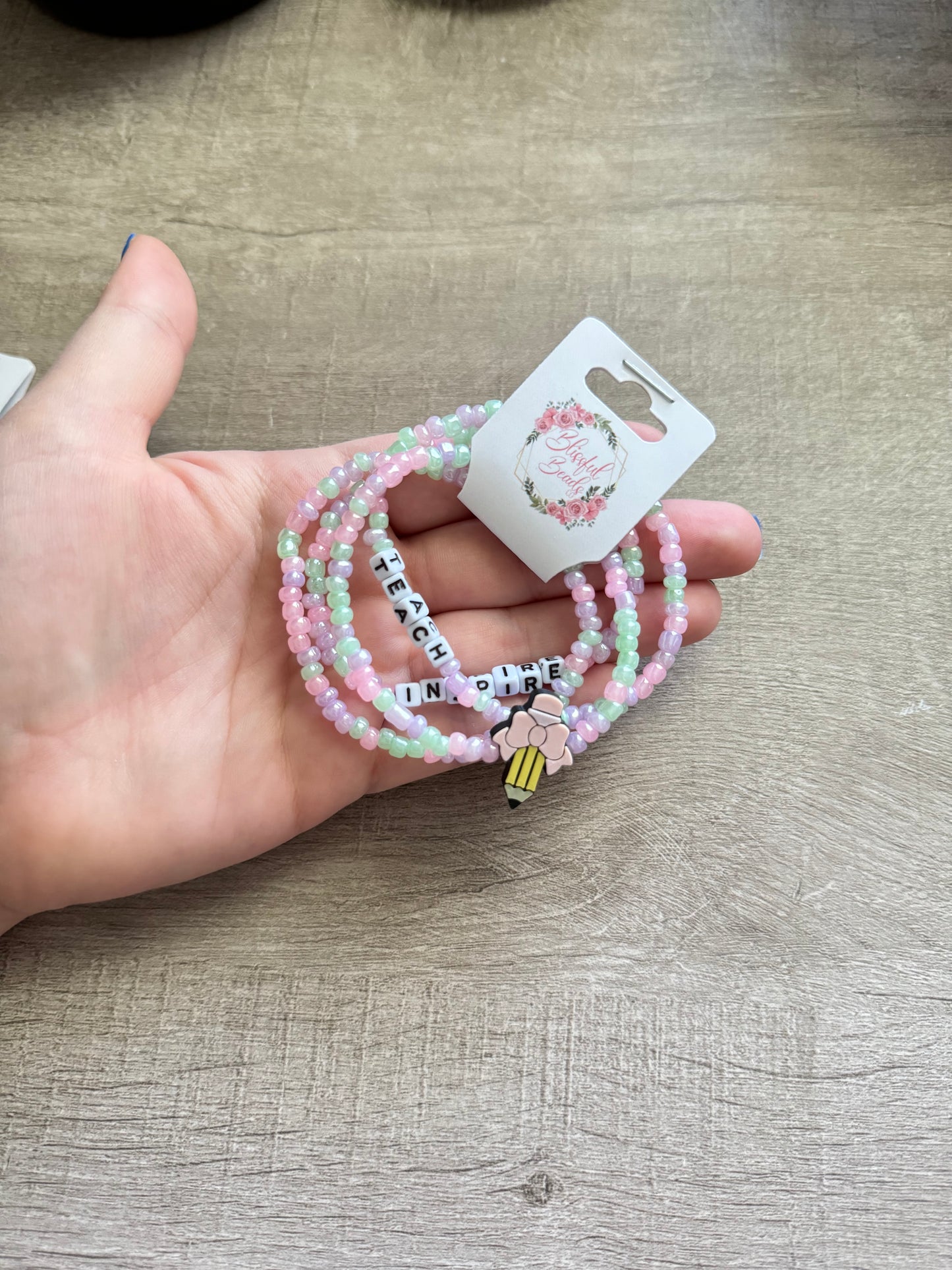 Teach + Inspire Seed Bead Set