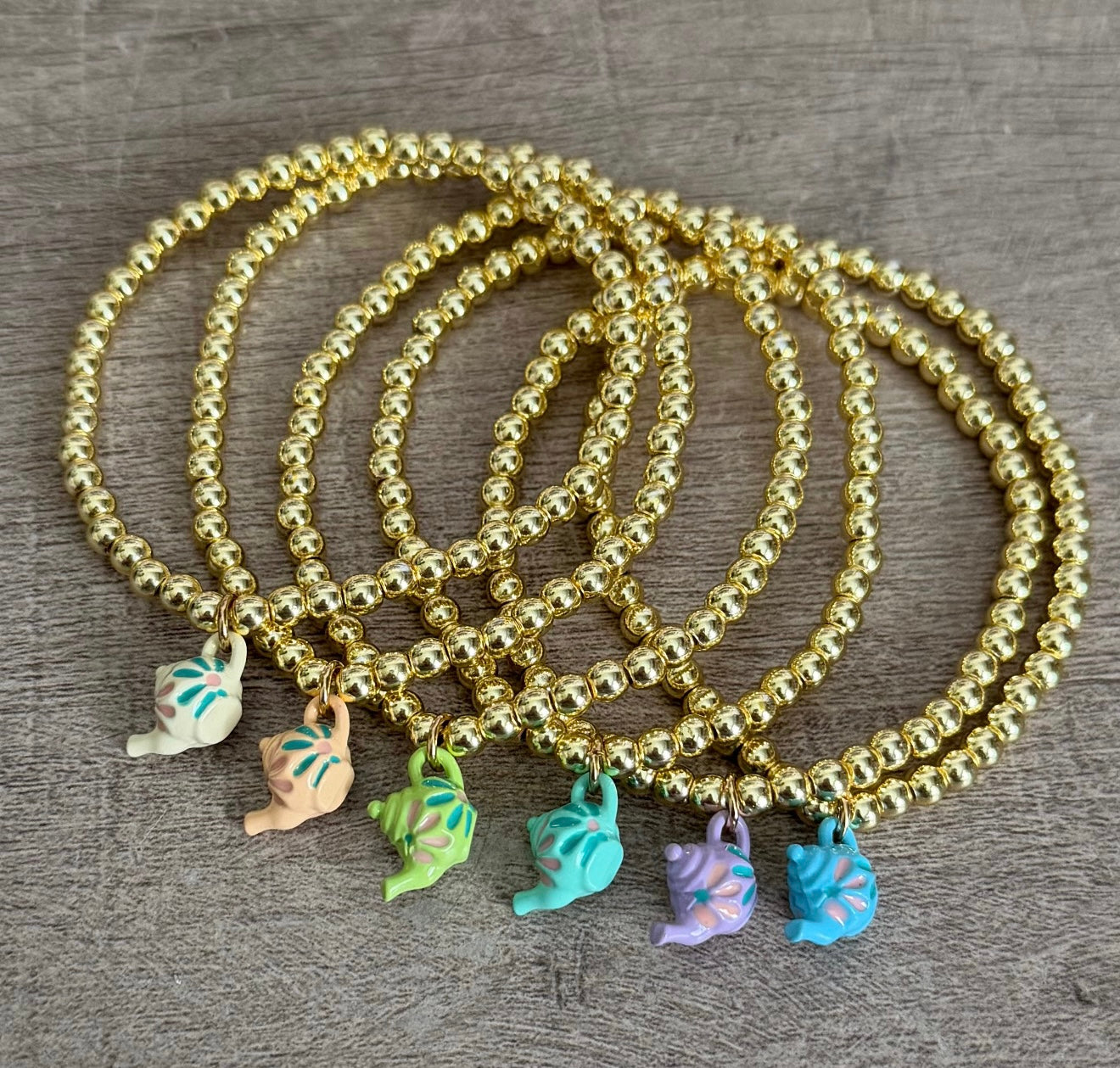 Spring Tea Bracelets