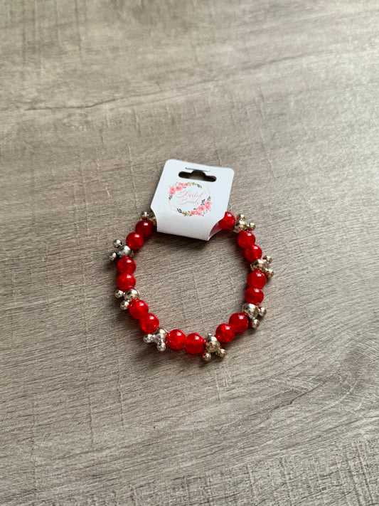 Red + RG Mickey Bracelet