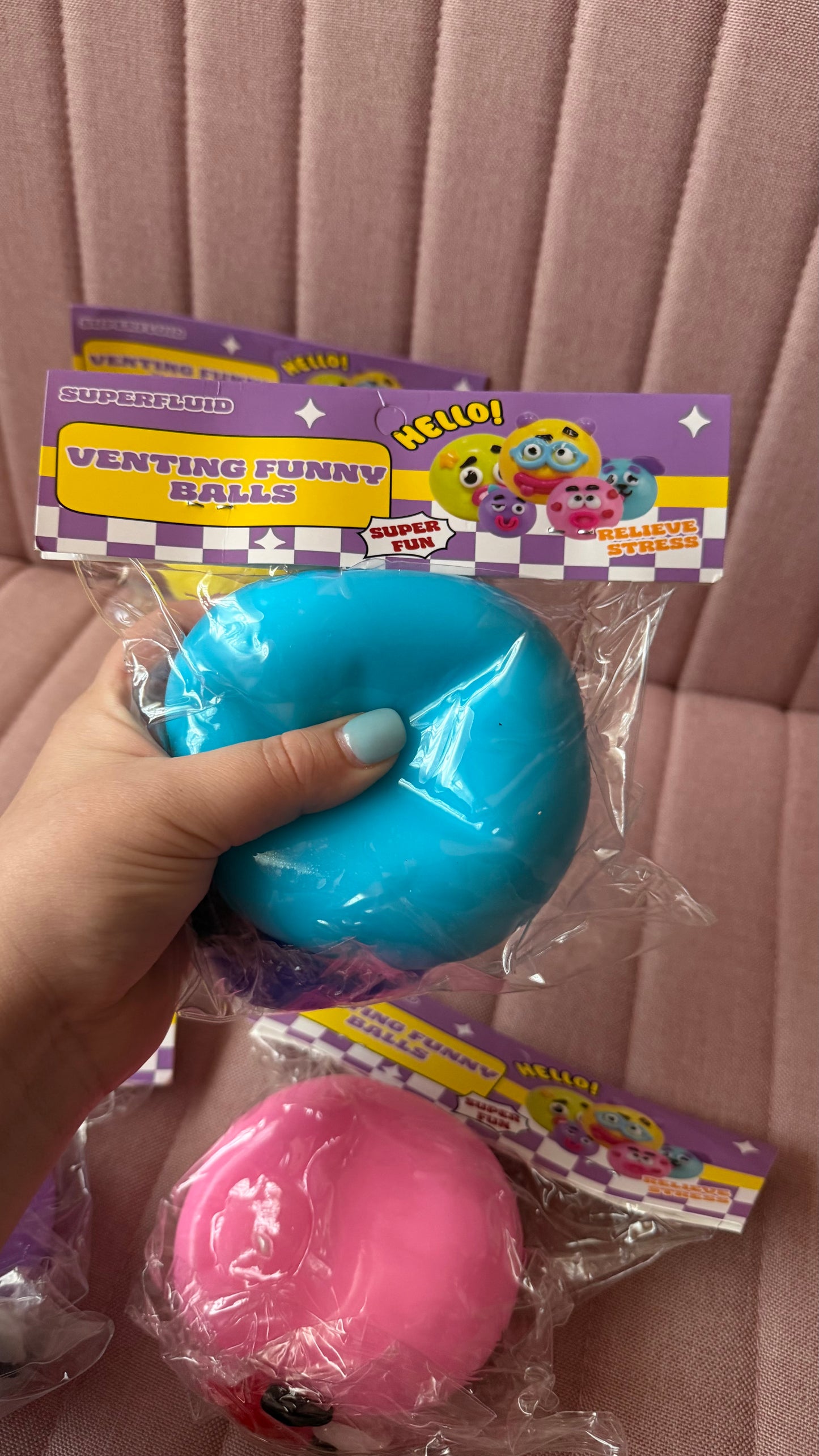 Funny Expression Squish Balls