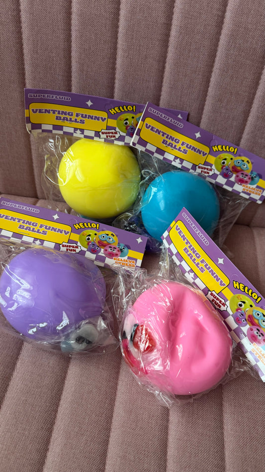 Funny Expression Squish Balls