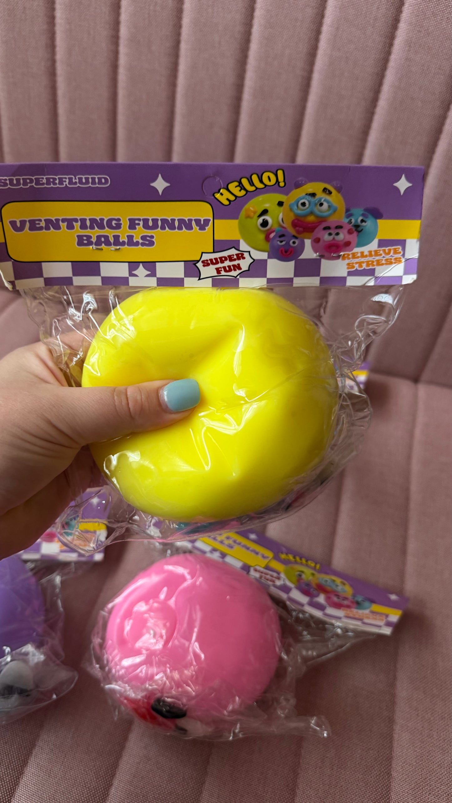 Funny Expression Squish Balls