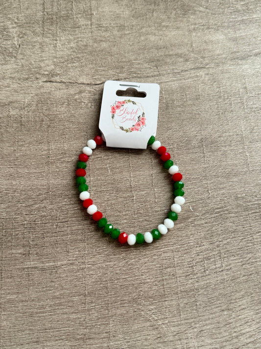 Christmas Crystal Bracelet