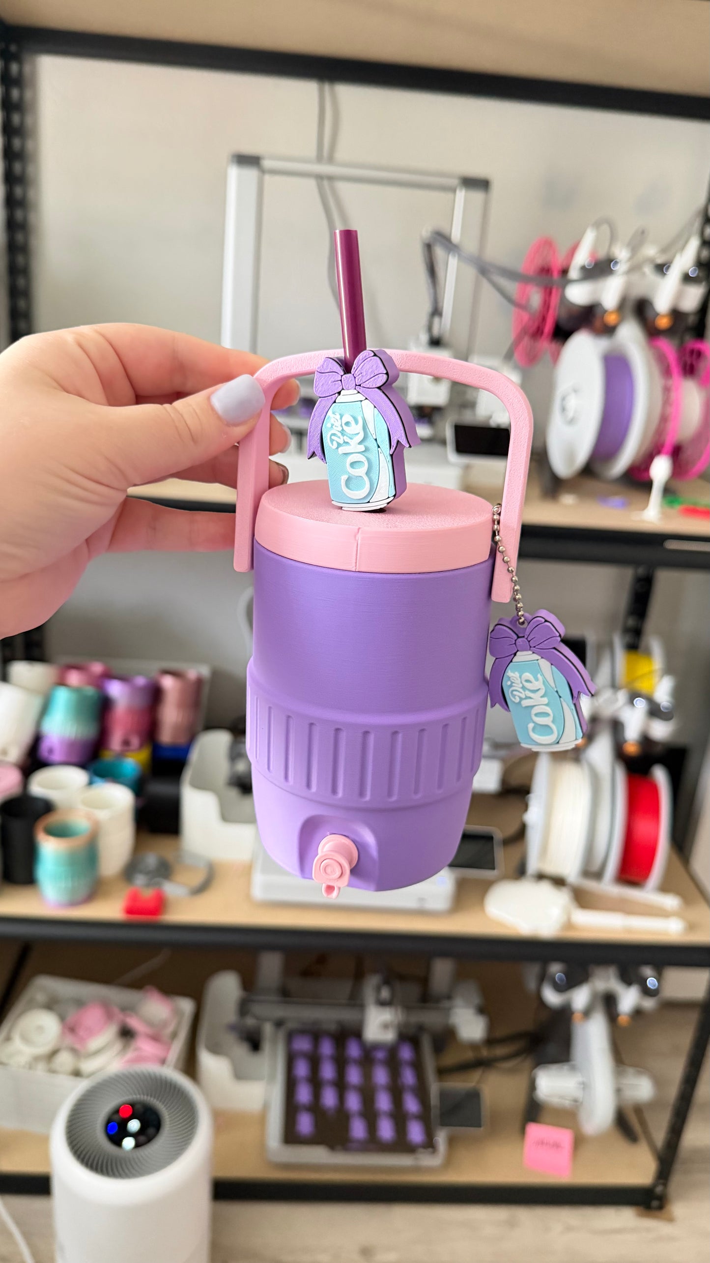 Diet Coke Can Holder Set