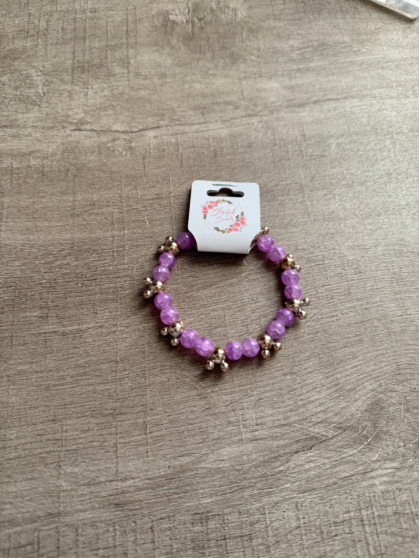 Purple + RG Mickey Bracelet