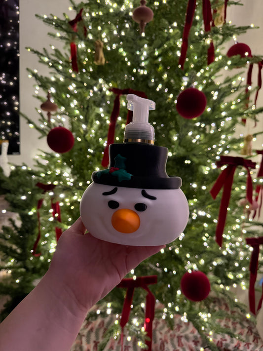 Snowman Soap Holder