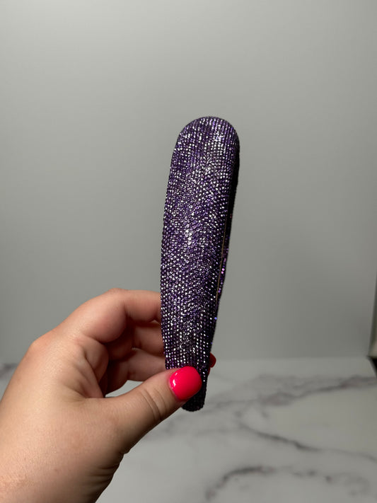 Sparkley Purple Headband