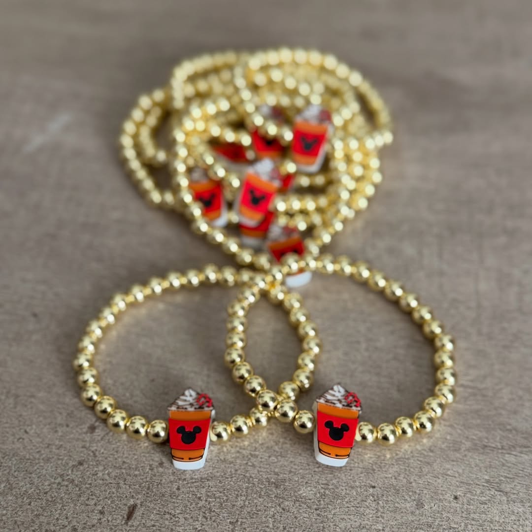 Exclusive Peppermint Coffee Bracelet