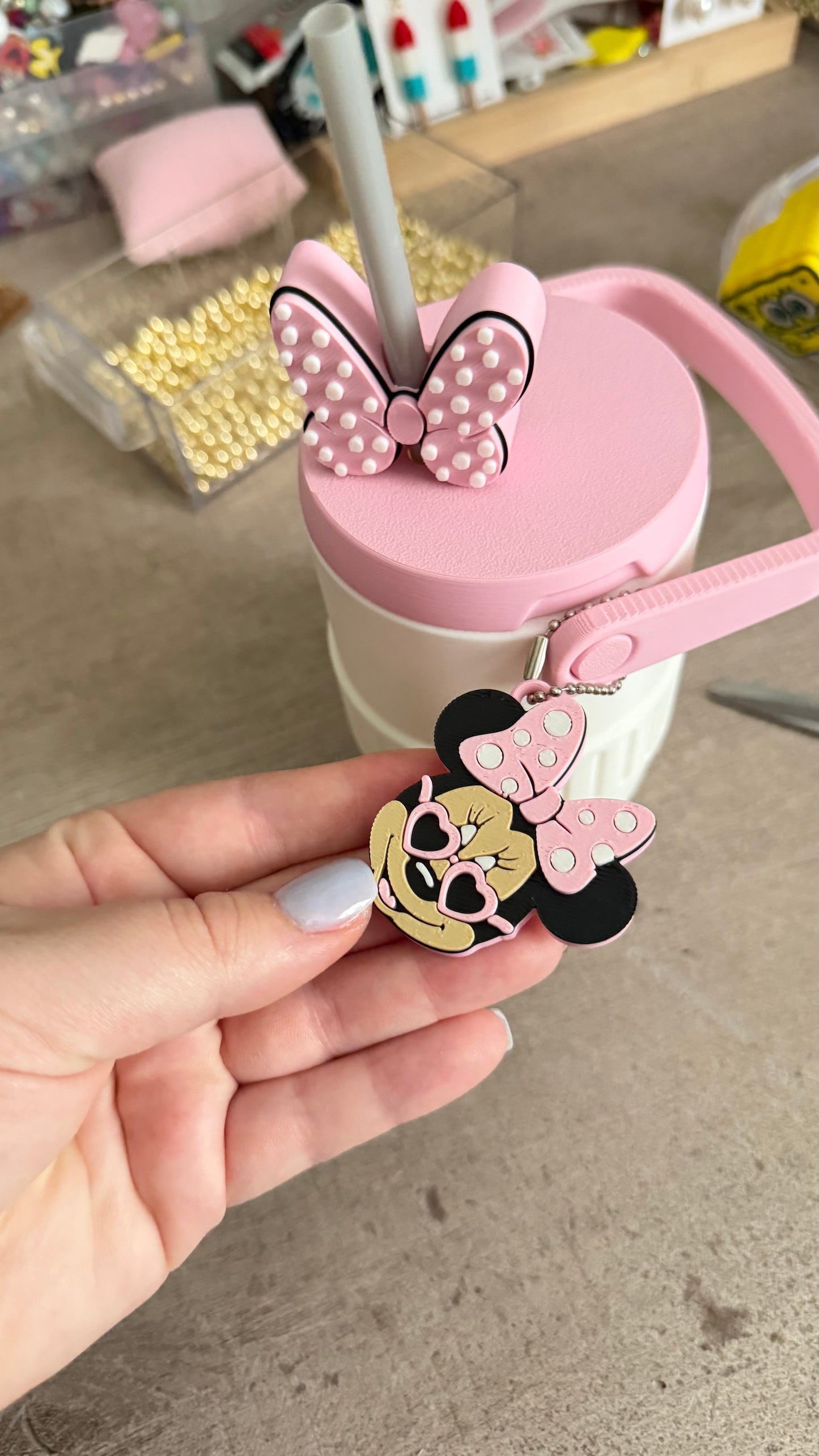 Girl Mouse Can Cooler Set