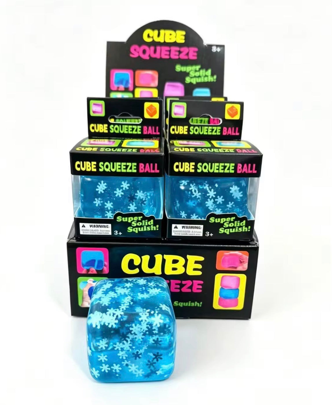 Snowflake Cube Squishy