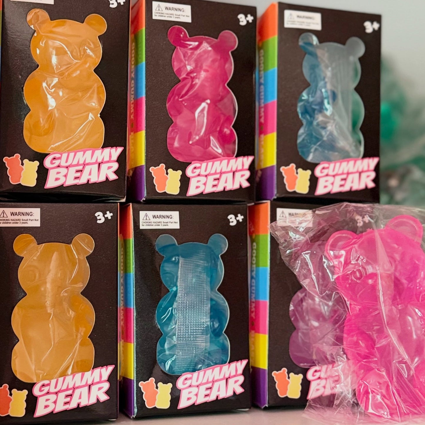 Giant Gummy Bear Gooey Squish