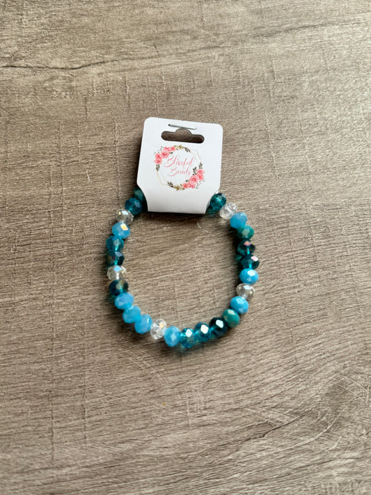 Blue Crystal Bracelet