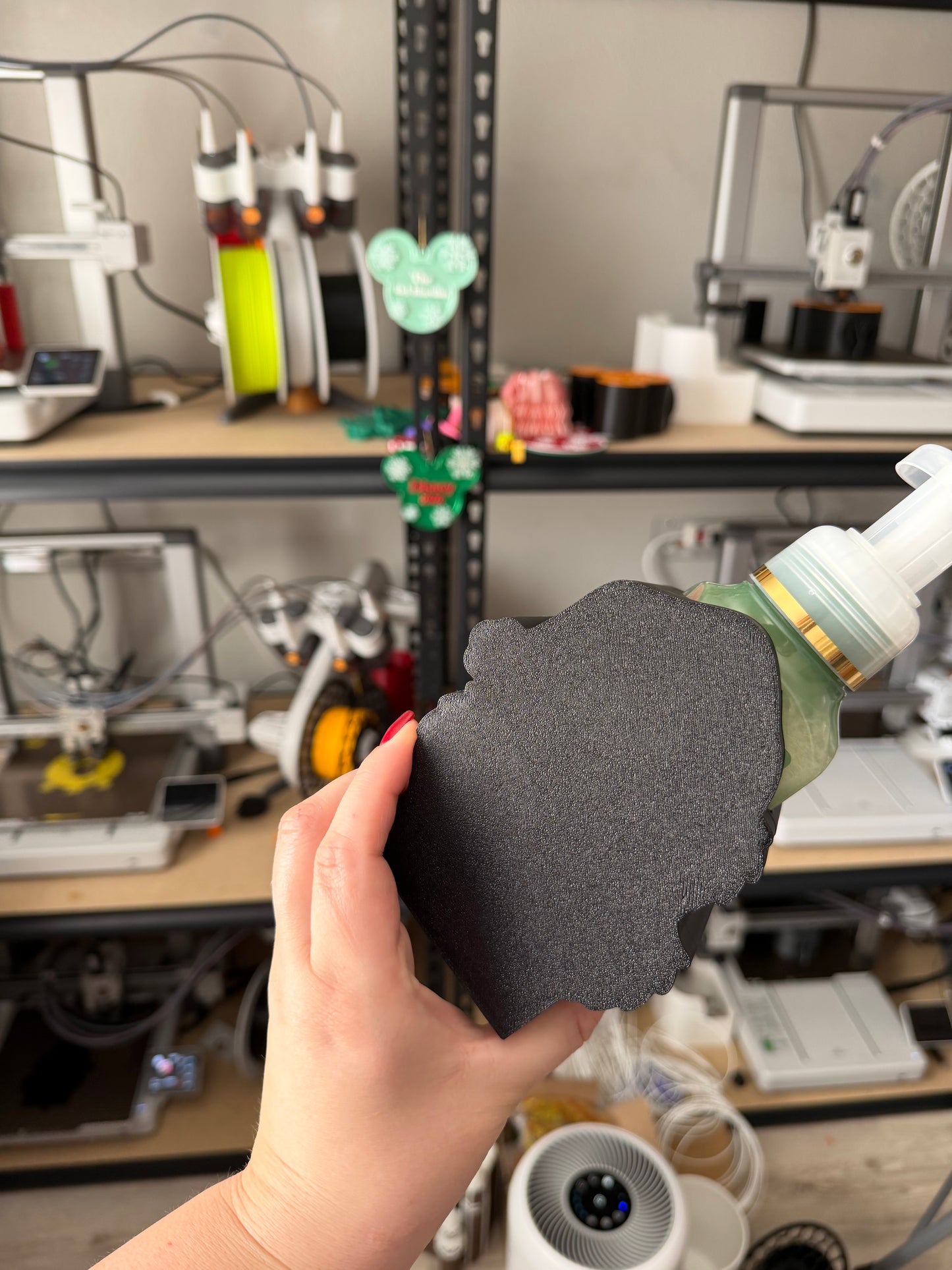 Grinchy Bubblegum Soap Holder