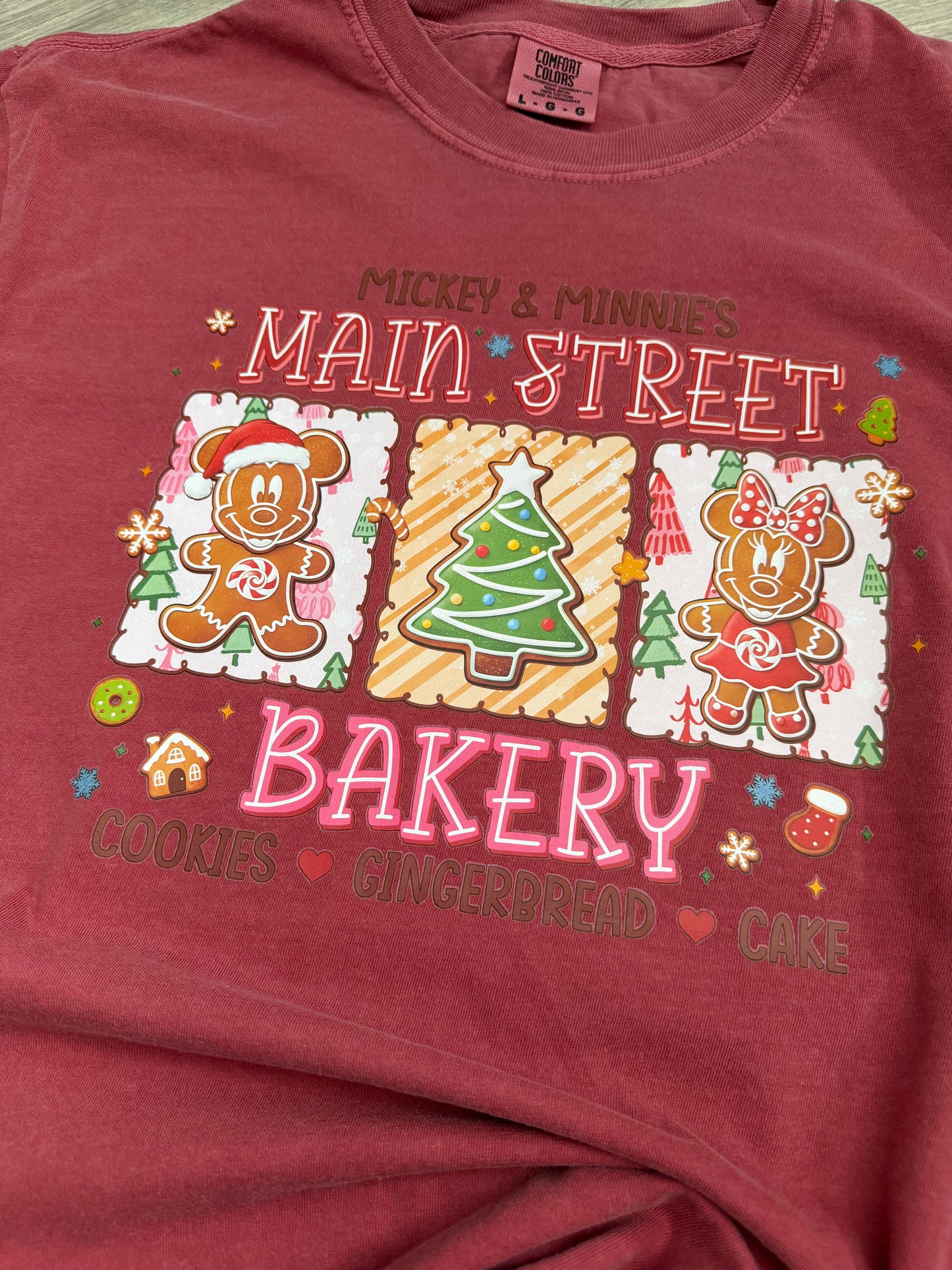 Main Street Bakery Comfort Colors Shirt