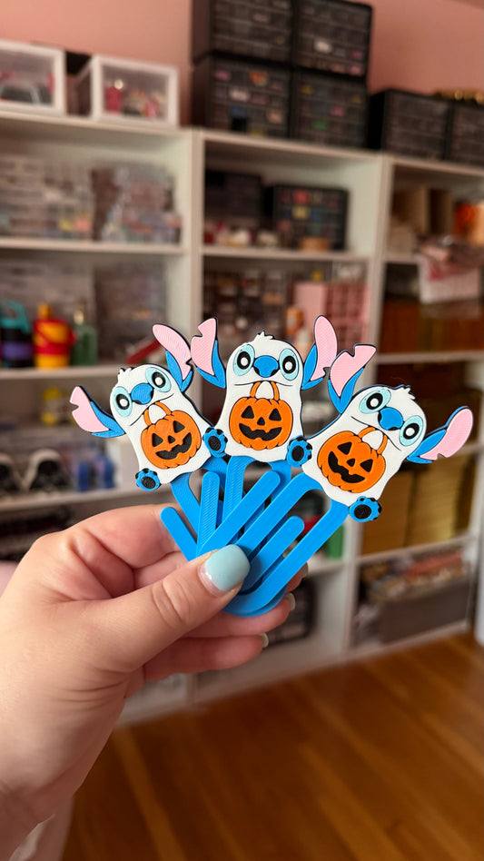 Ghost Costume Stitch Oversized Paperclip & Bookmark