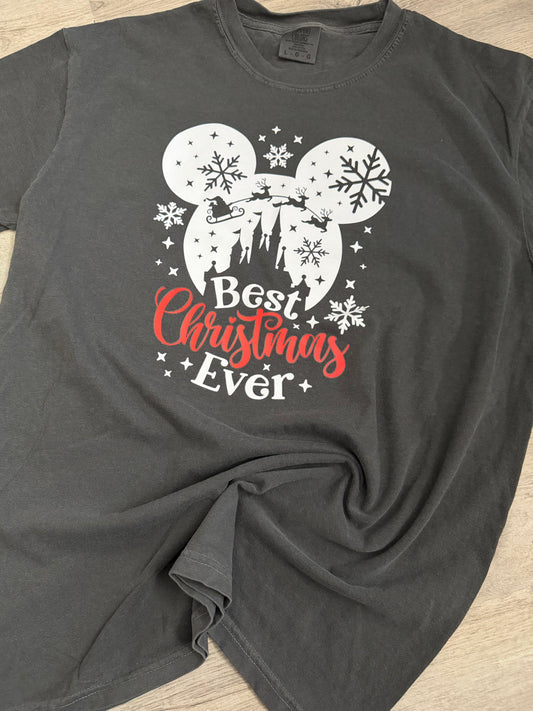 Best Christmas Ever Magical Comfort Colors Shirt