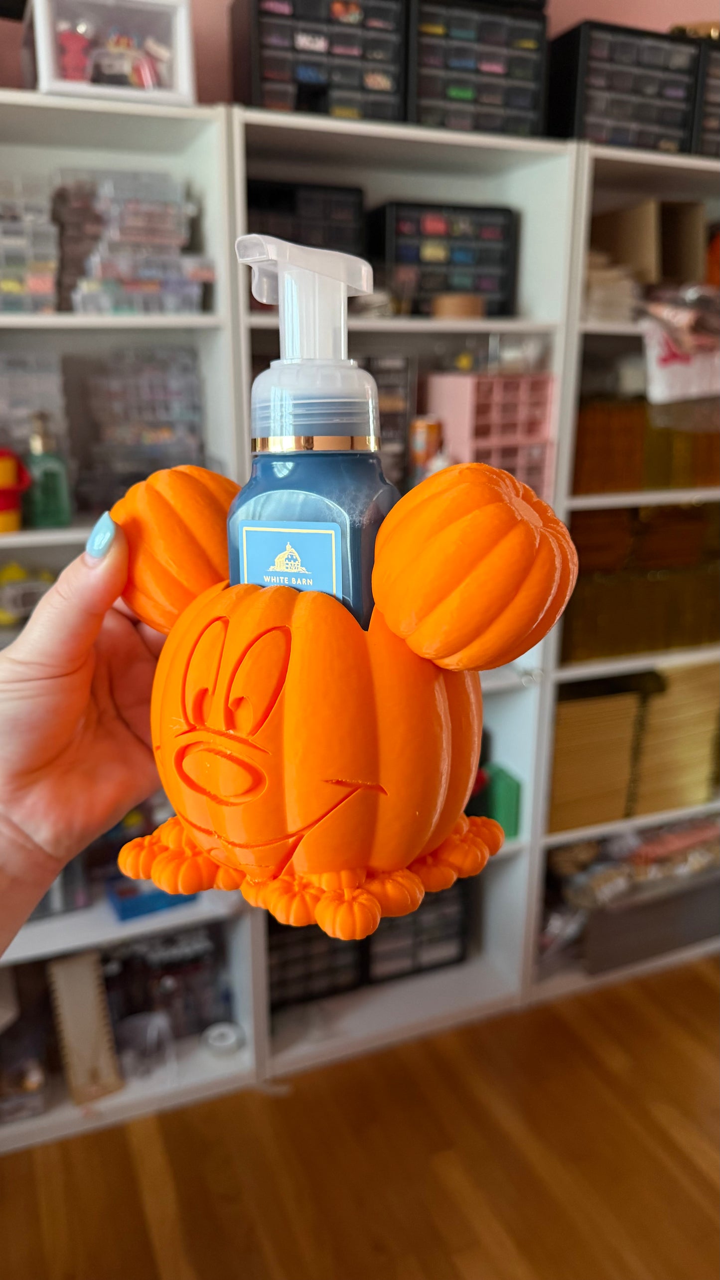 Mickey Jack-o'-Lantern 3D Soap Holder
