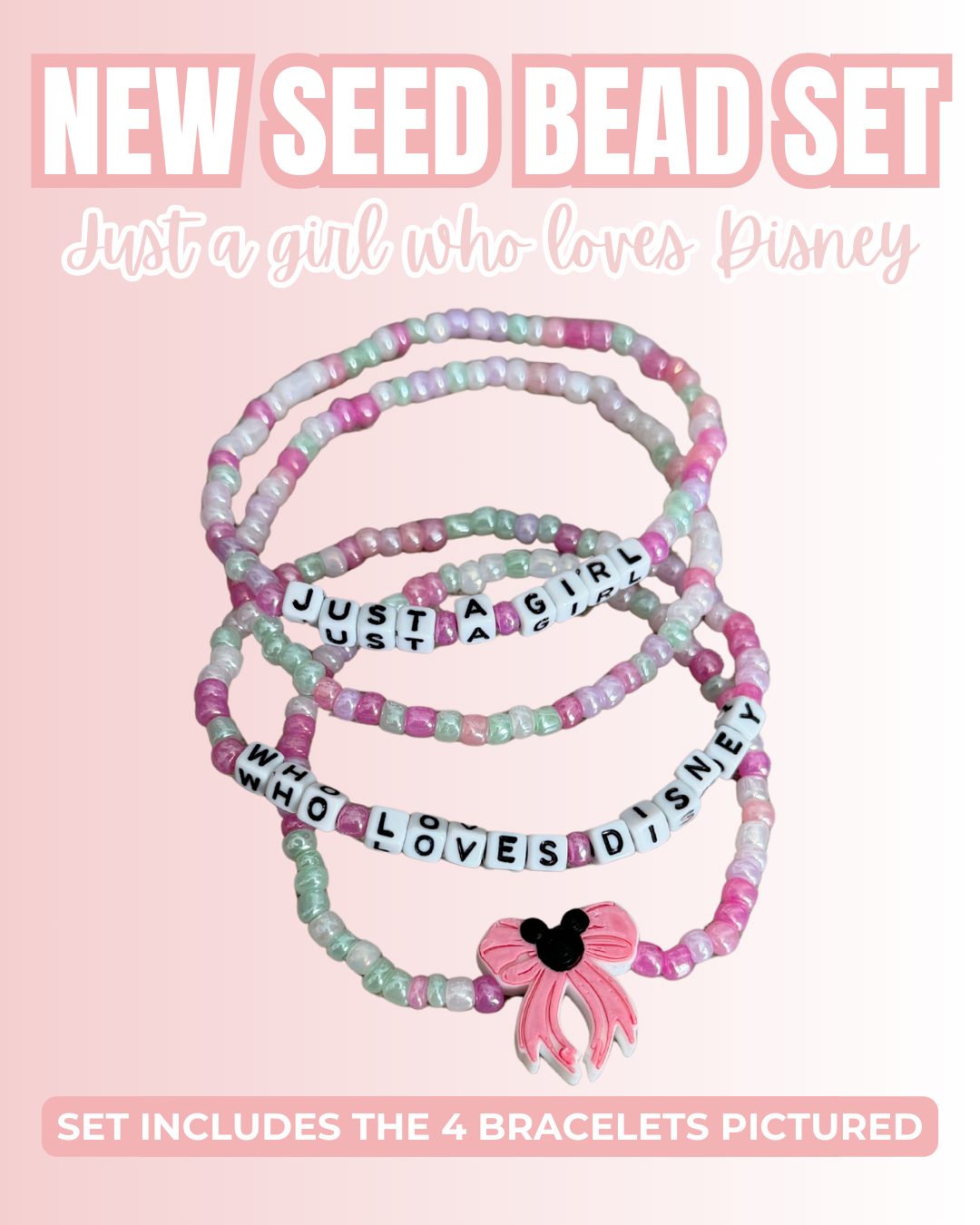Just A Girl Seed Bead Set