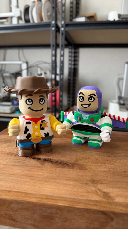 Sheriff and Space Ranger Chunkies