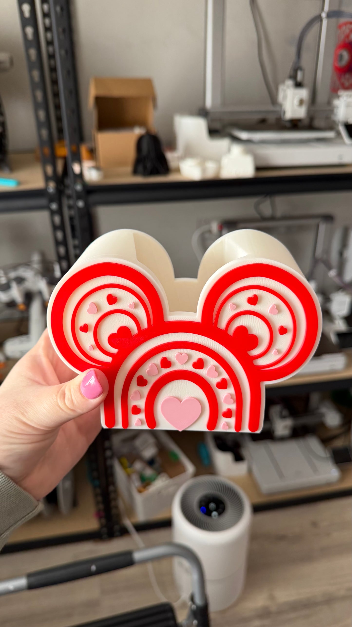 Valentine’s Mouse Soap Holder