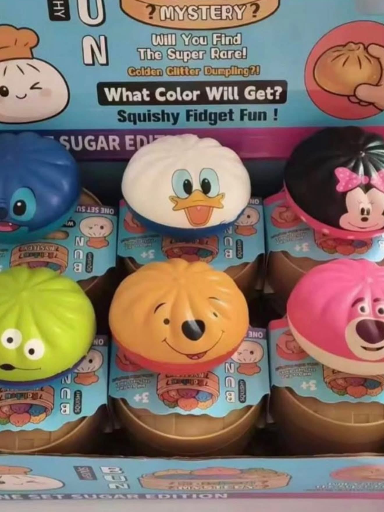 Mystery Character Foam Squish Dumplings