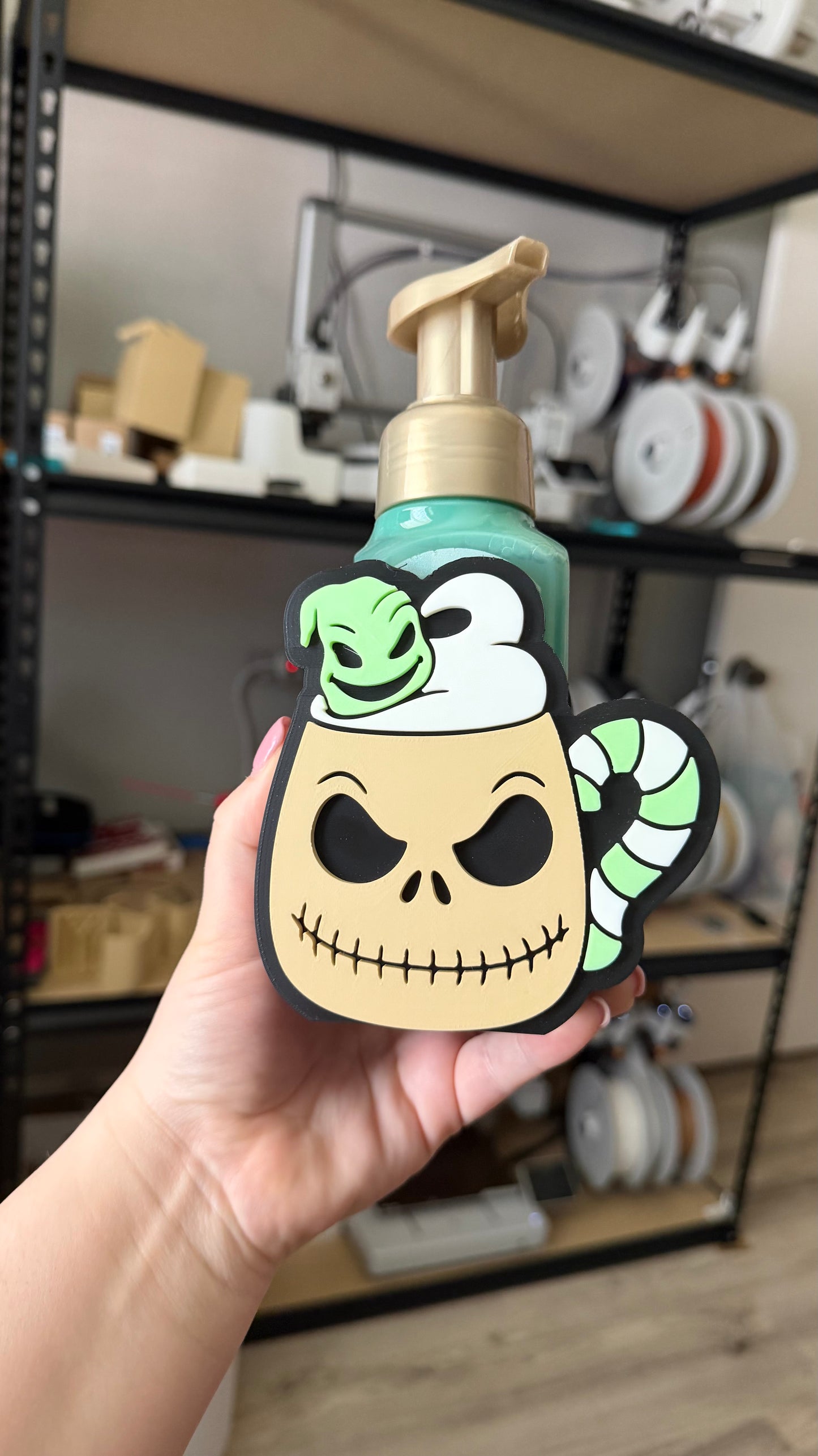 "Nightmare" Cocoa Glow-in-the-Dark Soap Holder