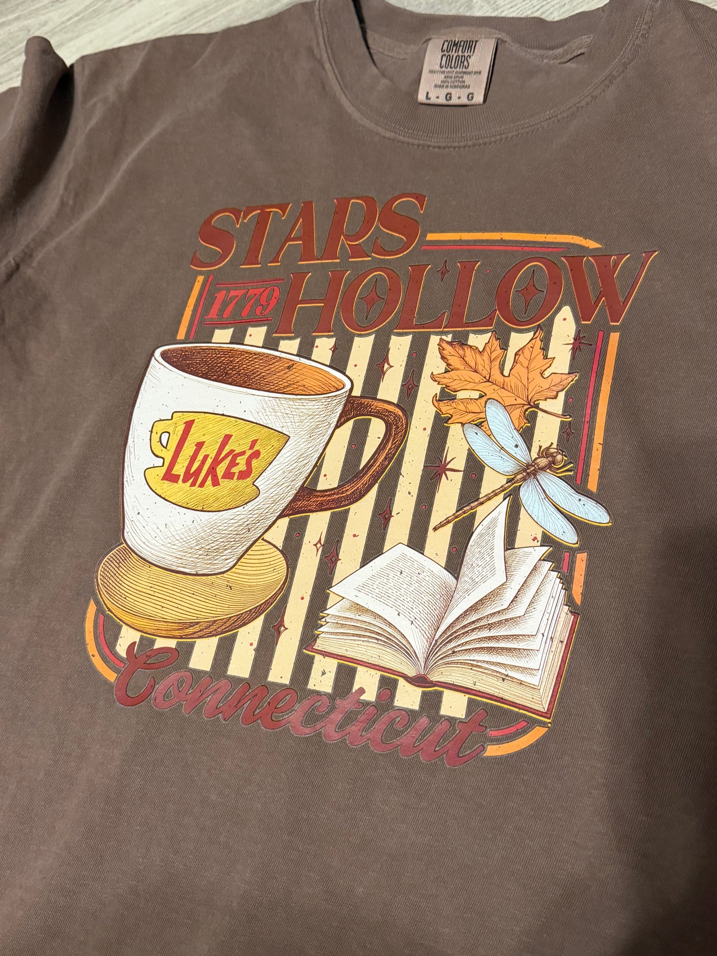 Luke’s + Stars Hollow Comfort Colors Shirt