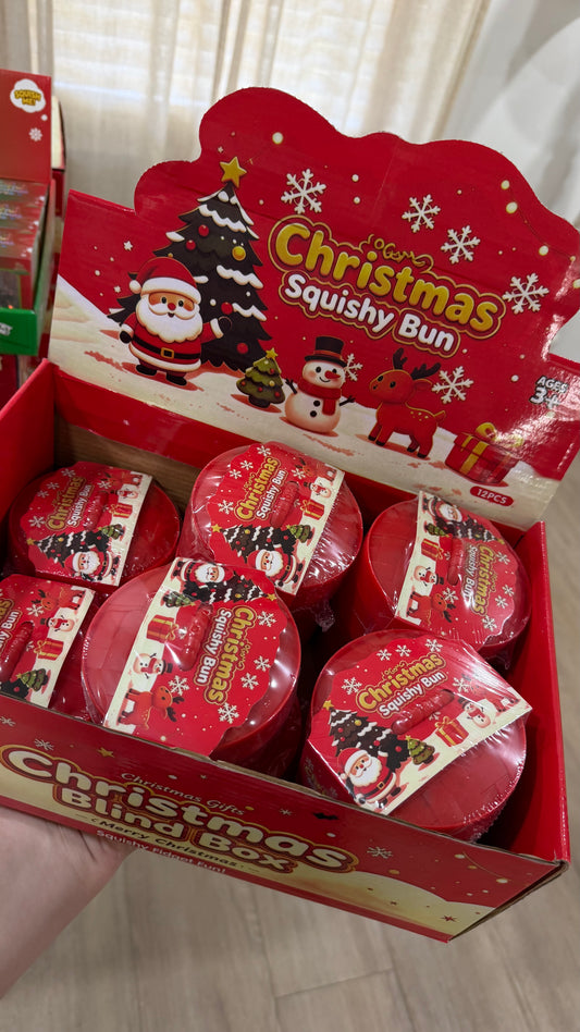 Christmas Reindeer Glitter Dumpling Squishy