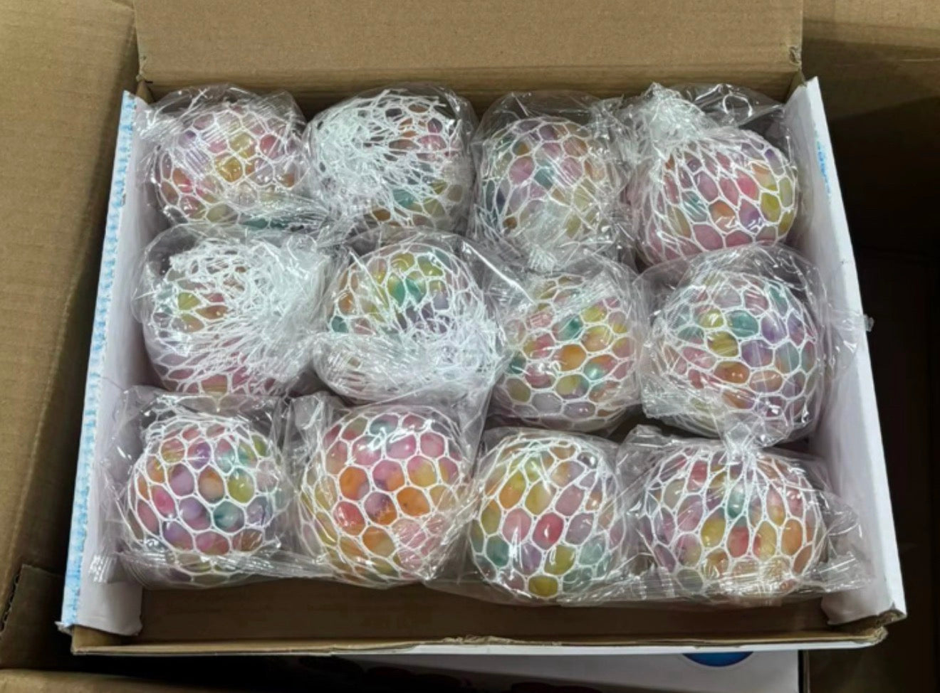 Rainbow Squishy Stress Ball Squish