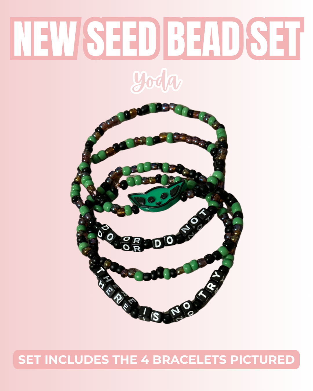 Yoda Seed Bead Set