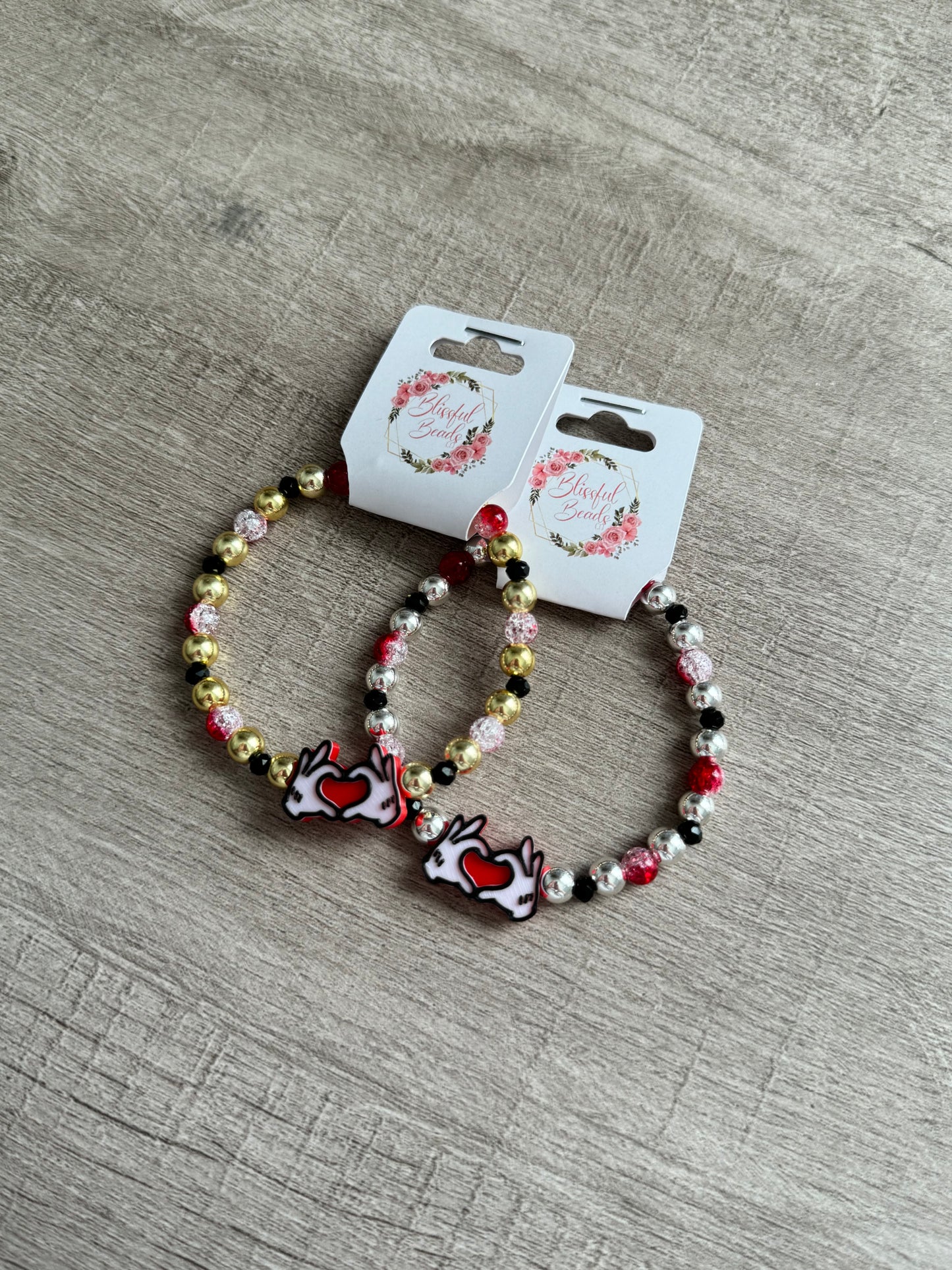 Mickey Heart Hands Bracelet