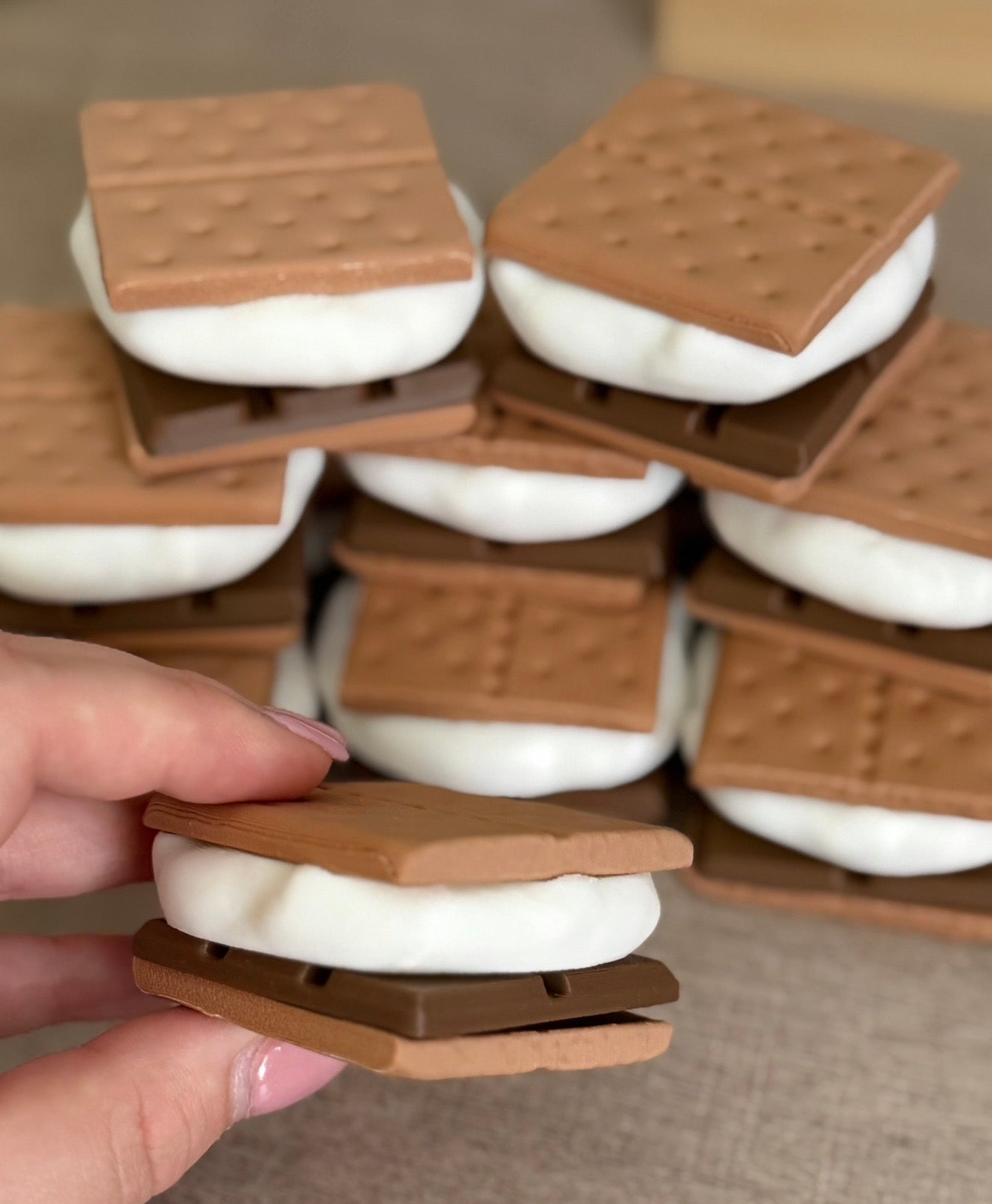 S’mores Fidget Clickers