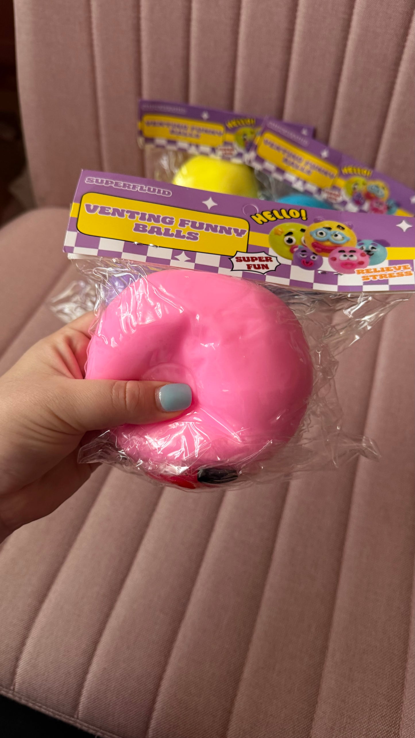 Funny Expression Squish Balls