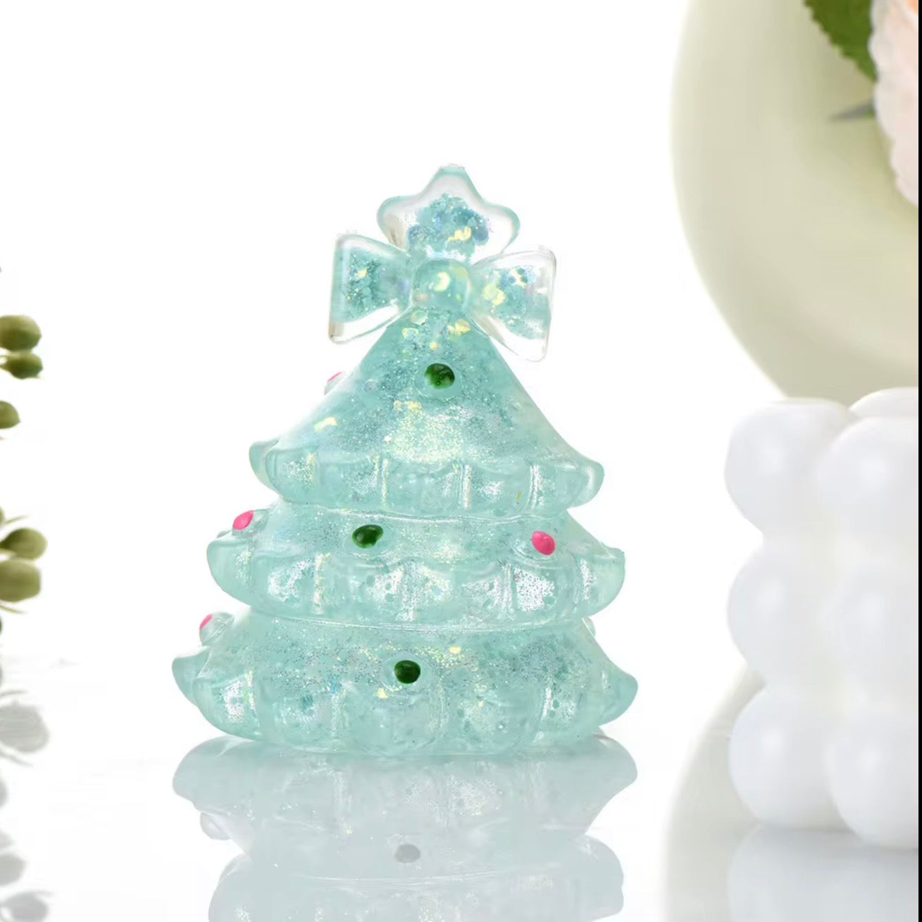 Christmas Tree Glitter Squishy