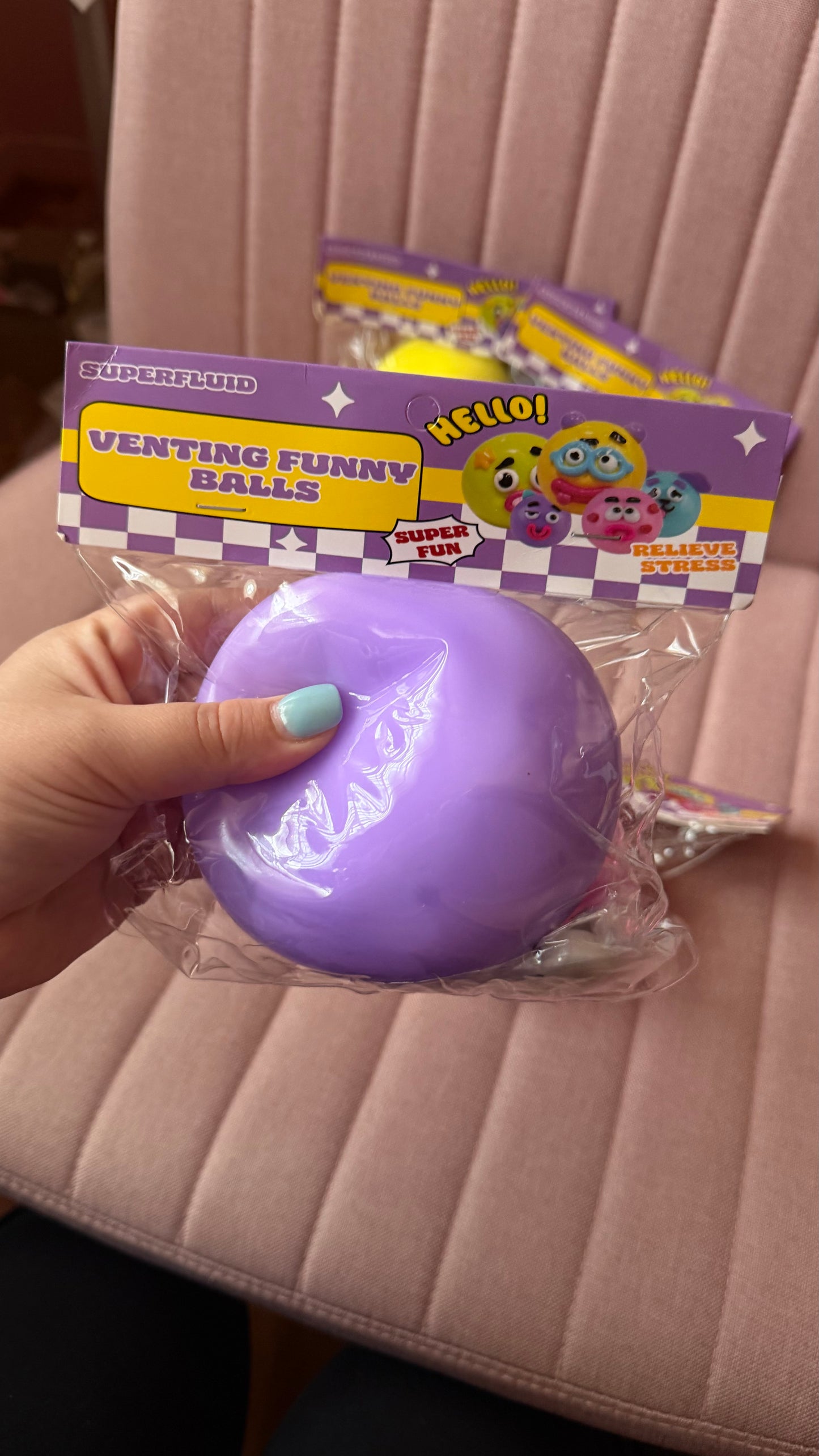 Funny Expression Squish Balls