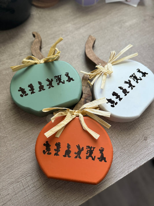 Engraved Character Pumpkins