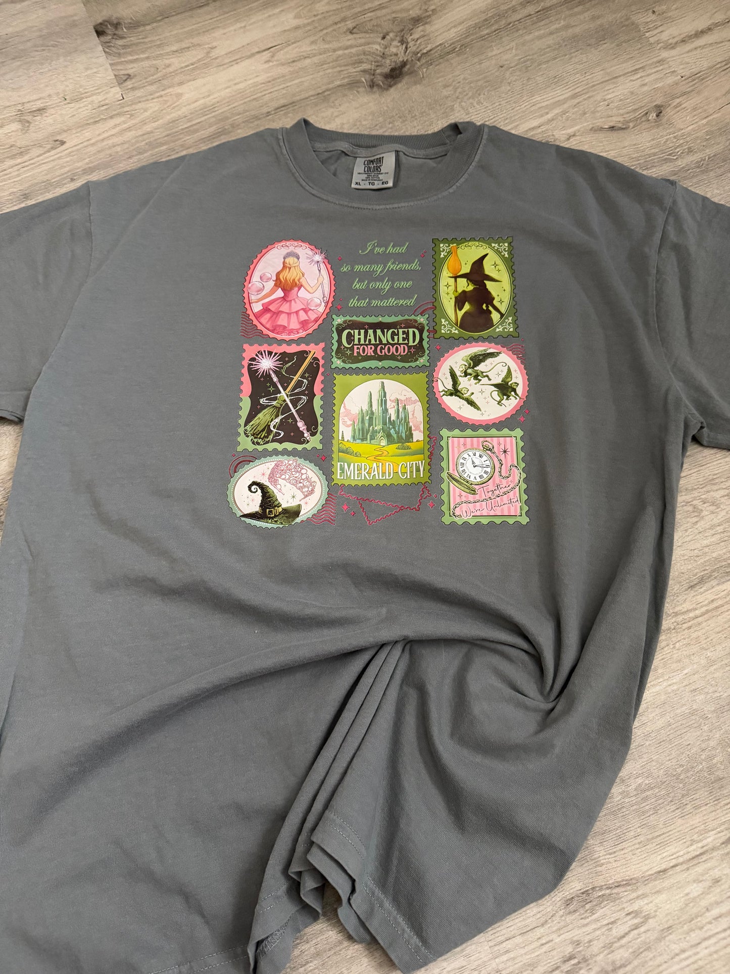 Changed For Good Gray Comfort Colors Shirt