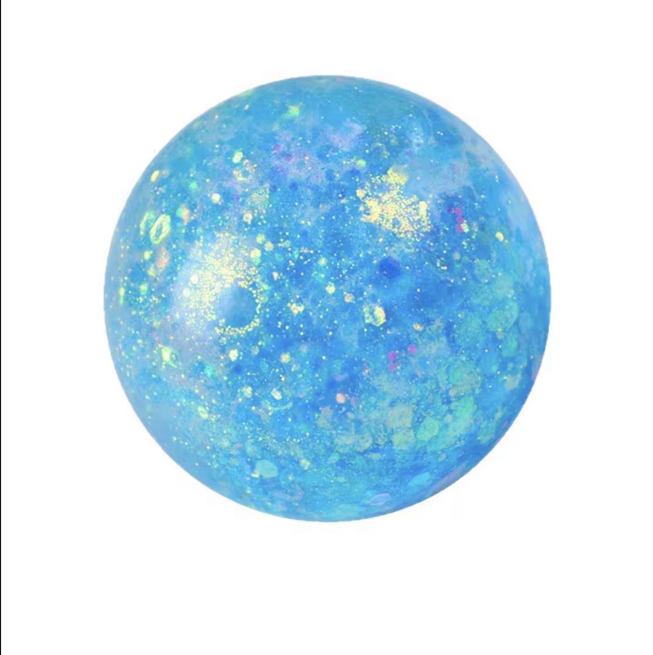 Glitter Ball Squish Toy