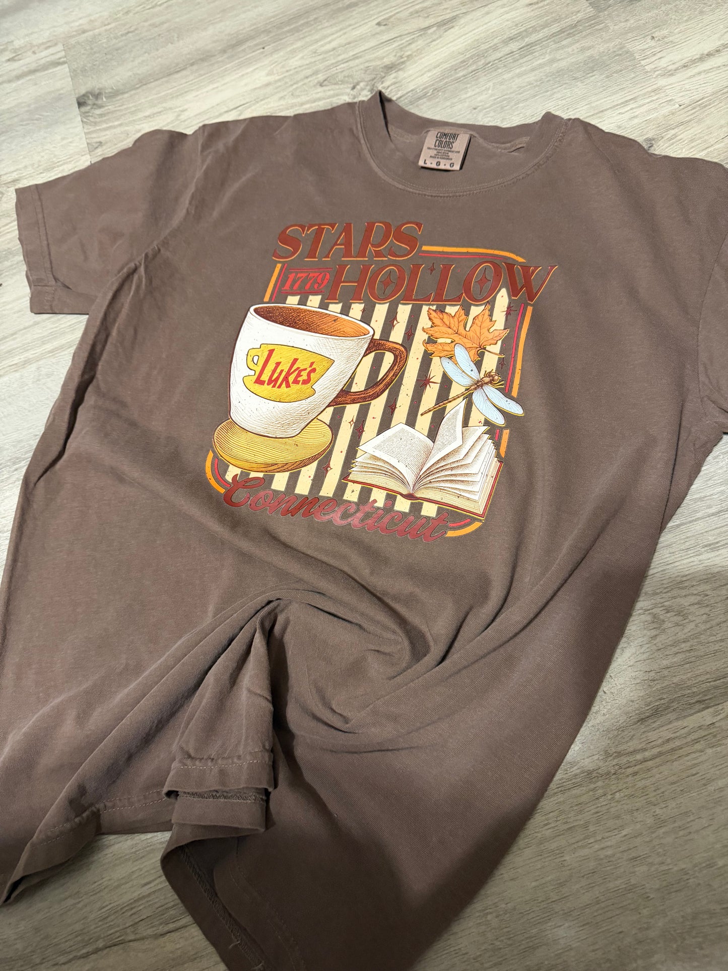 Luke’s + Stars Hollow Comfort Colors Shirt