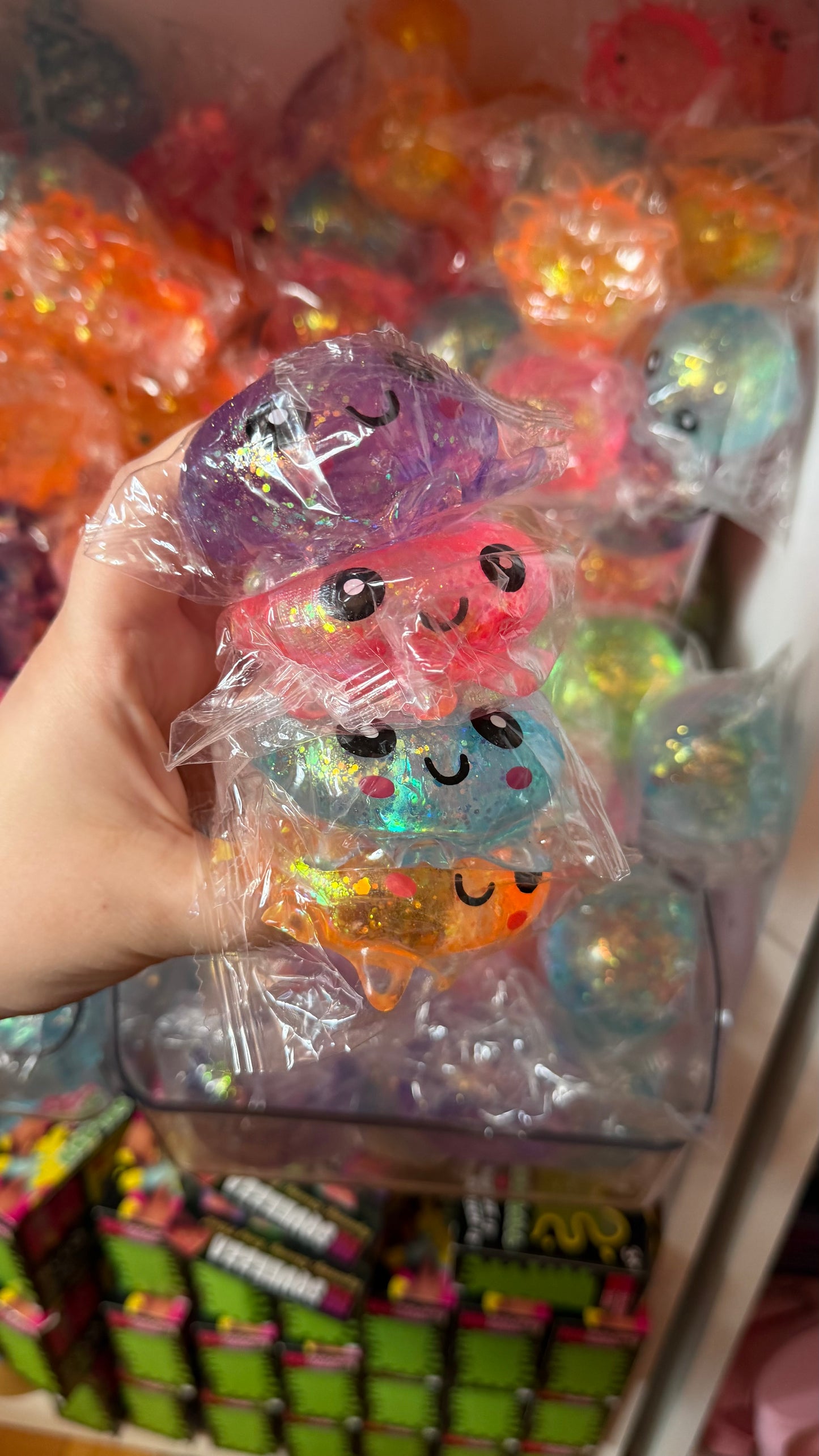 Glitter Octopus Squishy